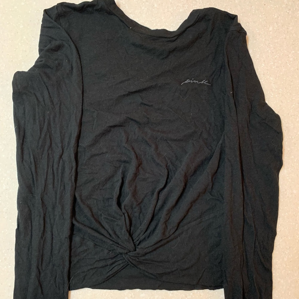 black long sleeve; PINK